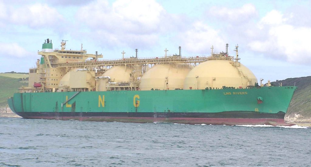 Liquefied Gas Tanker Ship