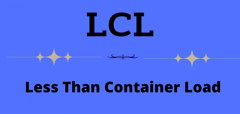 LCL shipments