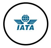 Certificate of registration from IATA (International Air Transport Association)